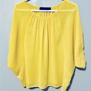 Shear Yellow Top (this is see through)